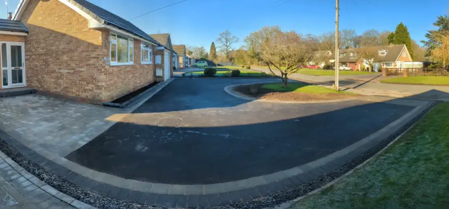 Large Driveway tarmacing in poole and bournemouth